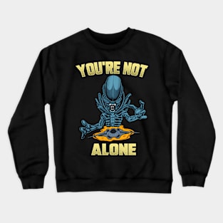 You Are Not Alone Artwork Crewneck Sweatshirt